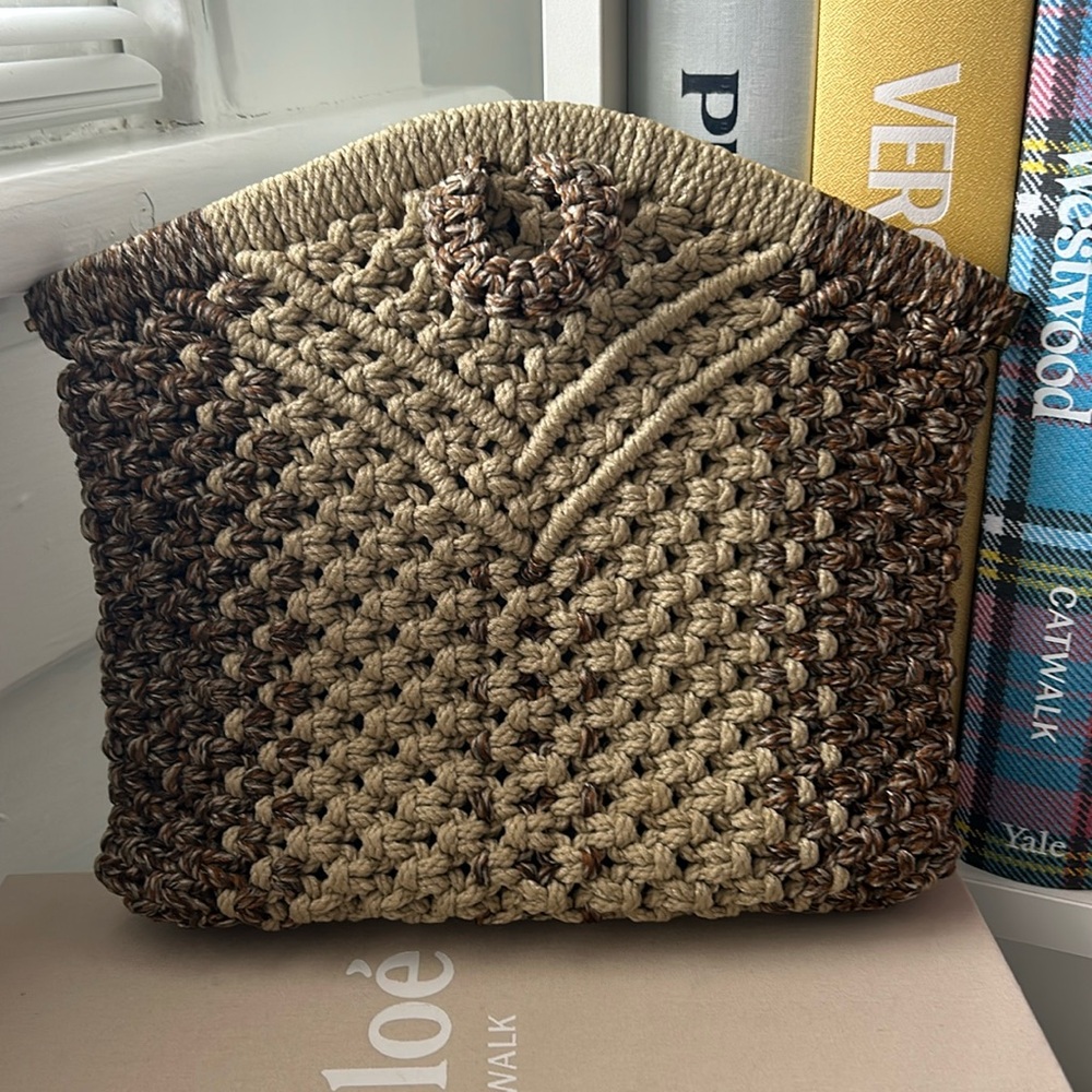 70s Crochet Clutch